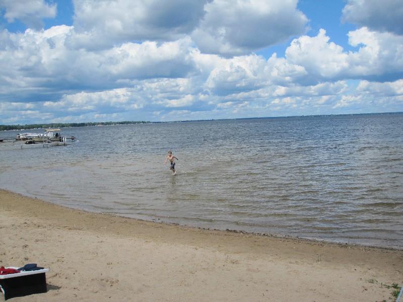 Beachfront Hotel Houghton Lake Natura foto